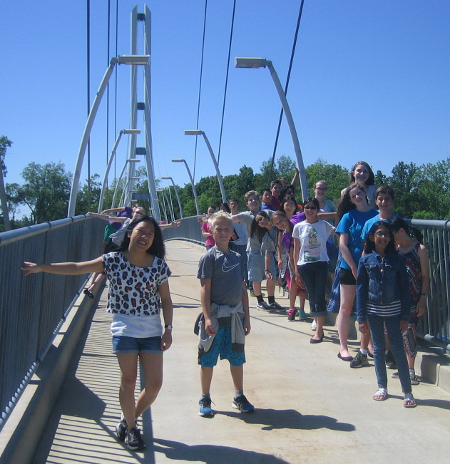 GM Piano Camp Recital Reception Nature Walk 2016 GM Camp Cropped